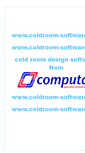 Mobile Screenshot of coldroom-software.com