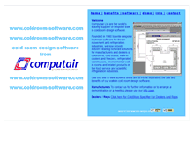 Tablet Screenshot of coldroom-software.com